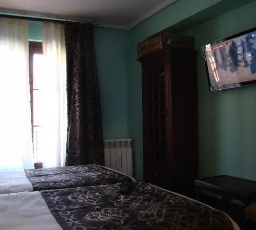 Hotel-Hospederia Los Templarios เซปุลเวดา ภายนอก รูปภาพ